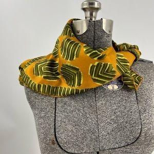 Vera vintage hand Rolled silk scarf